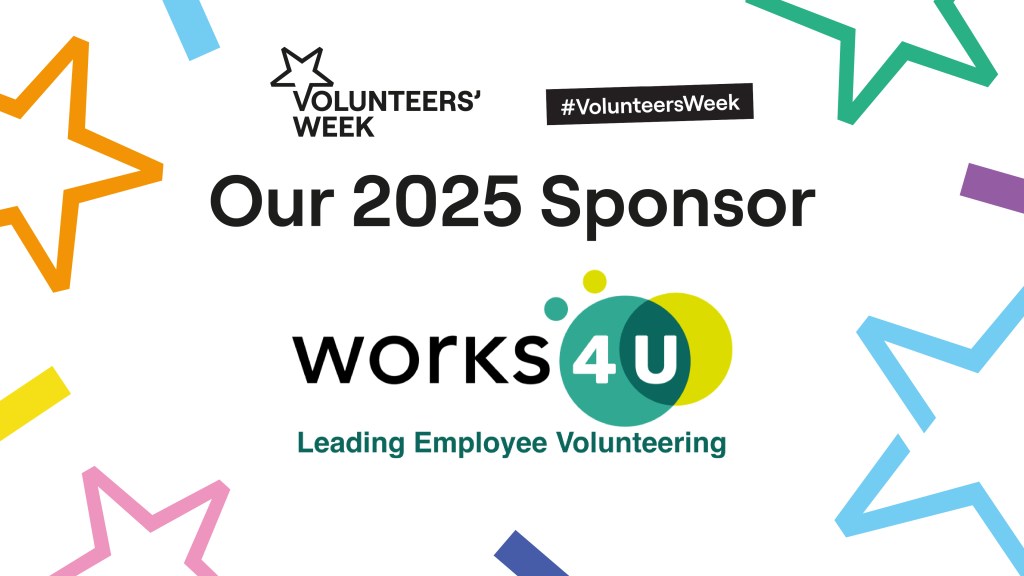 Works4U is the main sponsor for 2025 Volunteers Week 